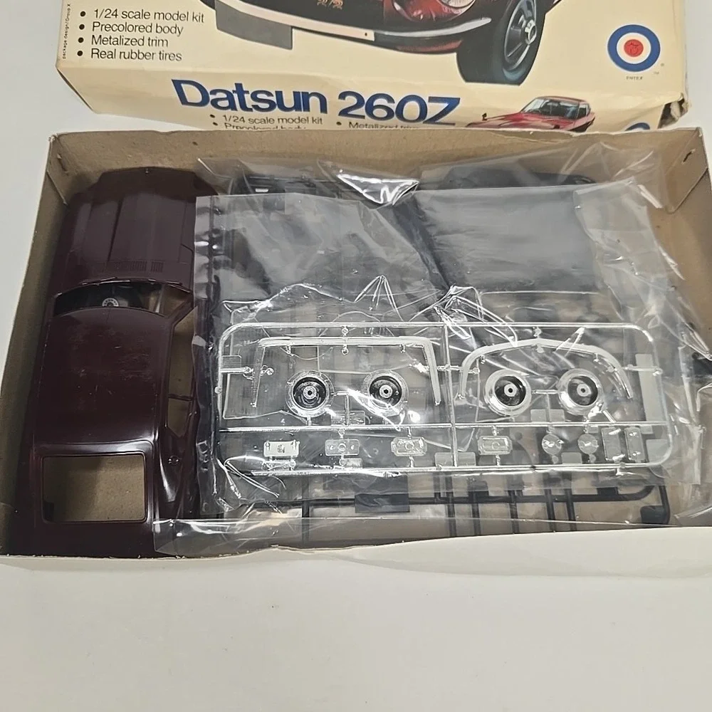 Vintage 1/24 ENTEX DATSUN 260Z No. 9008D NEW Open Box 1970s‎